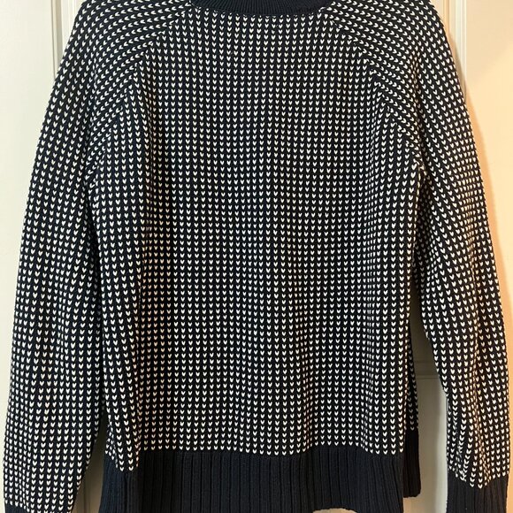 LL Bean Women's Signature Original Cotton Sweater, Rollneck - Picture 2 of 3